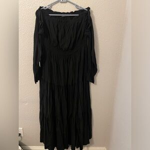 Elegant Black Women's Dress